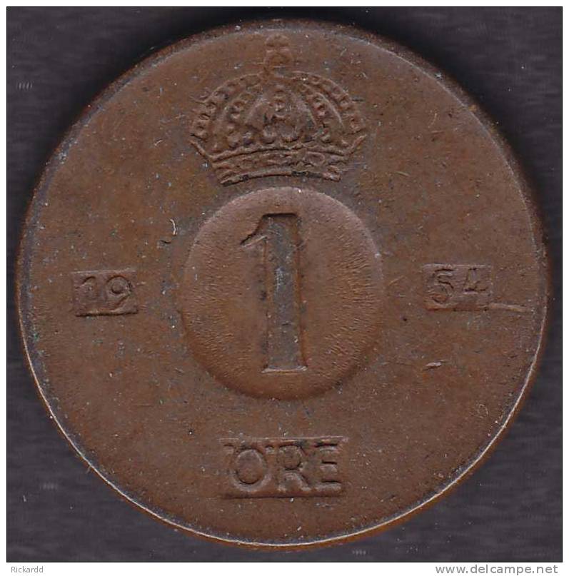 Sweden - 1öre 1954 - Sweden