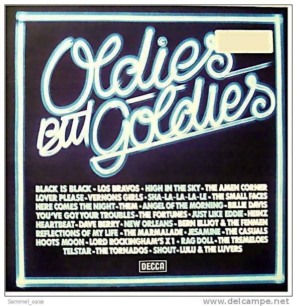 LP  Oldies But Goldies  ,  Von Decca  - 6.23408 AF -  Von Ca. 1978 - Disco, Pop