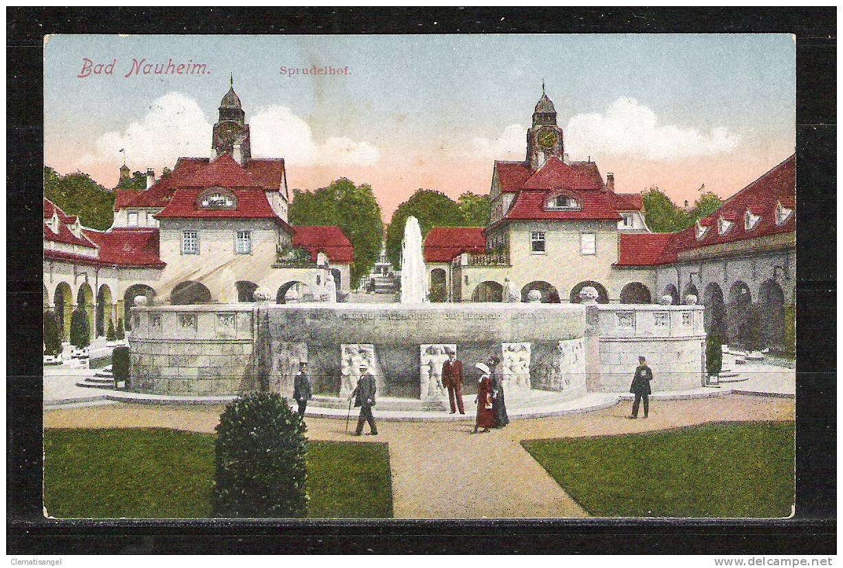 TOP!! BAD NAUHEIM * SPRUDELHOF * 1917 **!! - Bad Nauheim