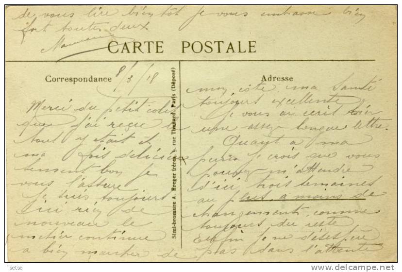 La Chatre - L´Eglise Des Capucins Et L´Hospice - 1918 ( Voir Verso ) - La Chatre