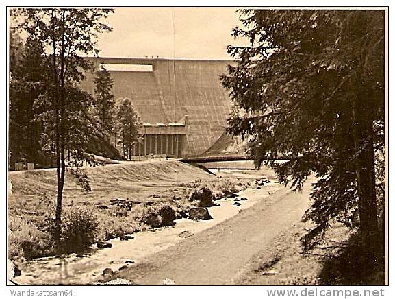 AK 8167 Talsperre Pöhl Bei Plauen I. Vogtl. Mehrbild 4 Bilder Briefmarke Entfernt 4.10.70 Kartenschreibdatum - Poehl