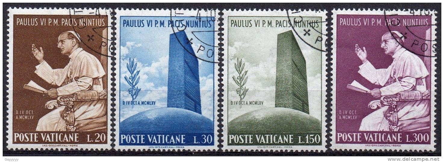 Vatican 1965 - Yvert N° 433 à 437 - Usados