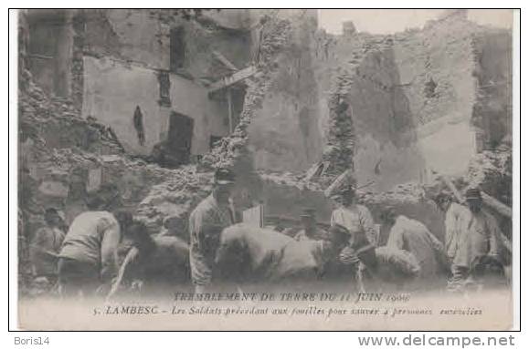 13-2000-668  -    LAMBESC         -   Le Tremblement De Terre - Lambesc