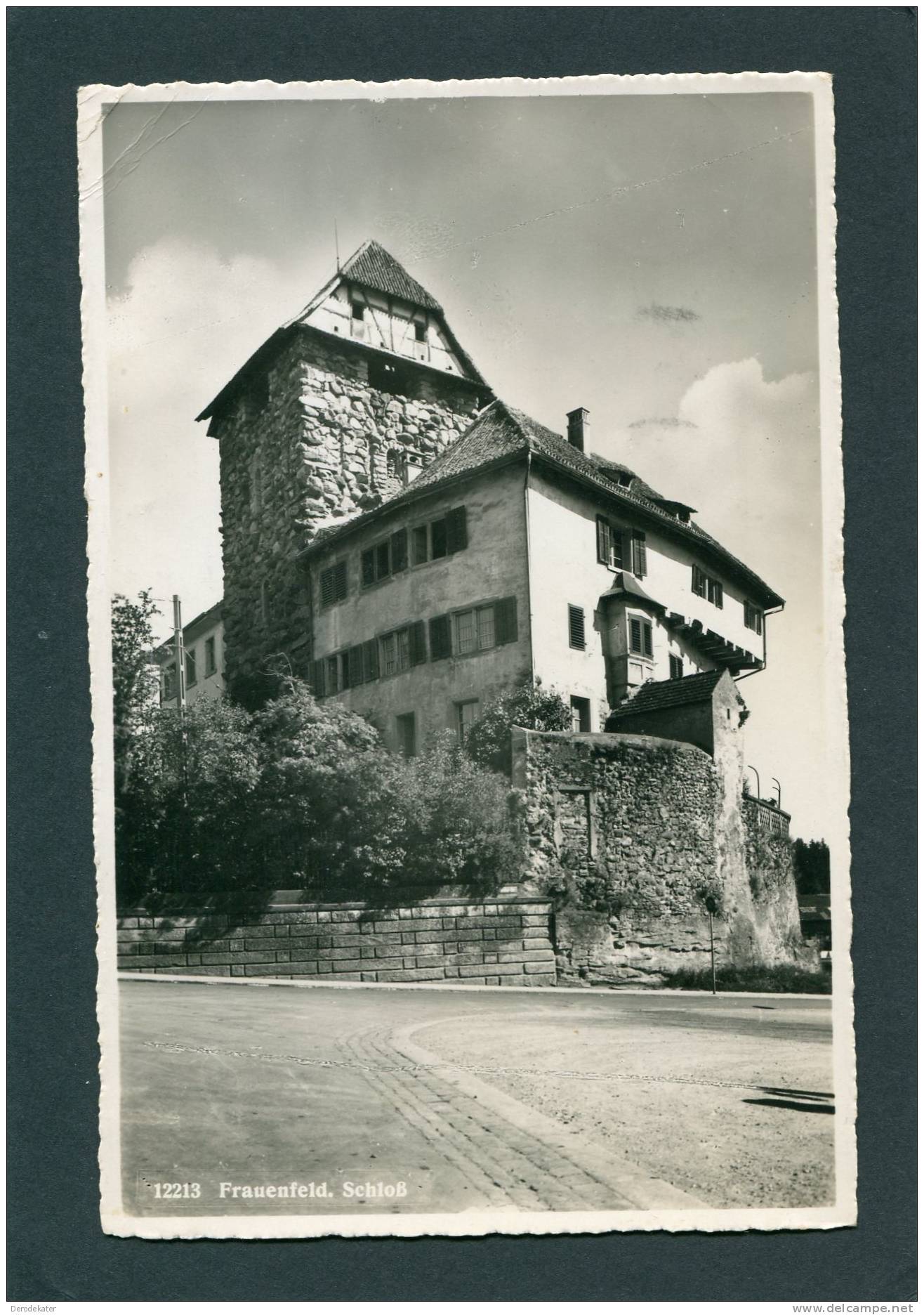 Frauenfeld. Schloss. 12213. 1948 Gelaufen. 100 Jahre Eidgenussische Post. Echter Fotodruck. New! - Frauenfeld