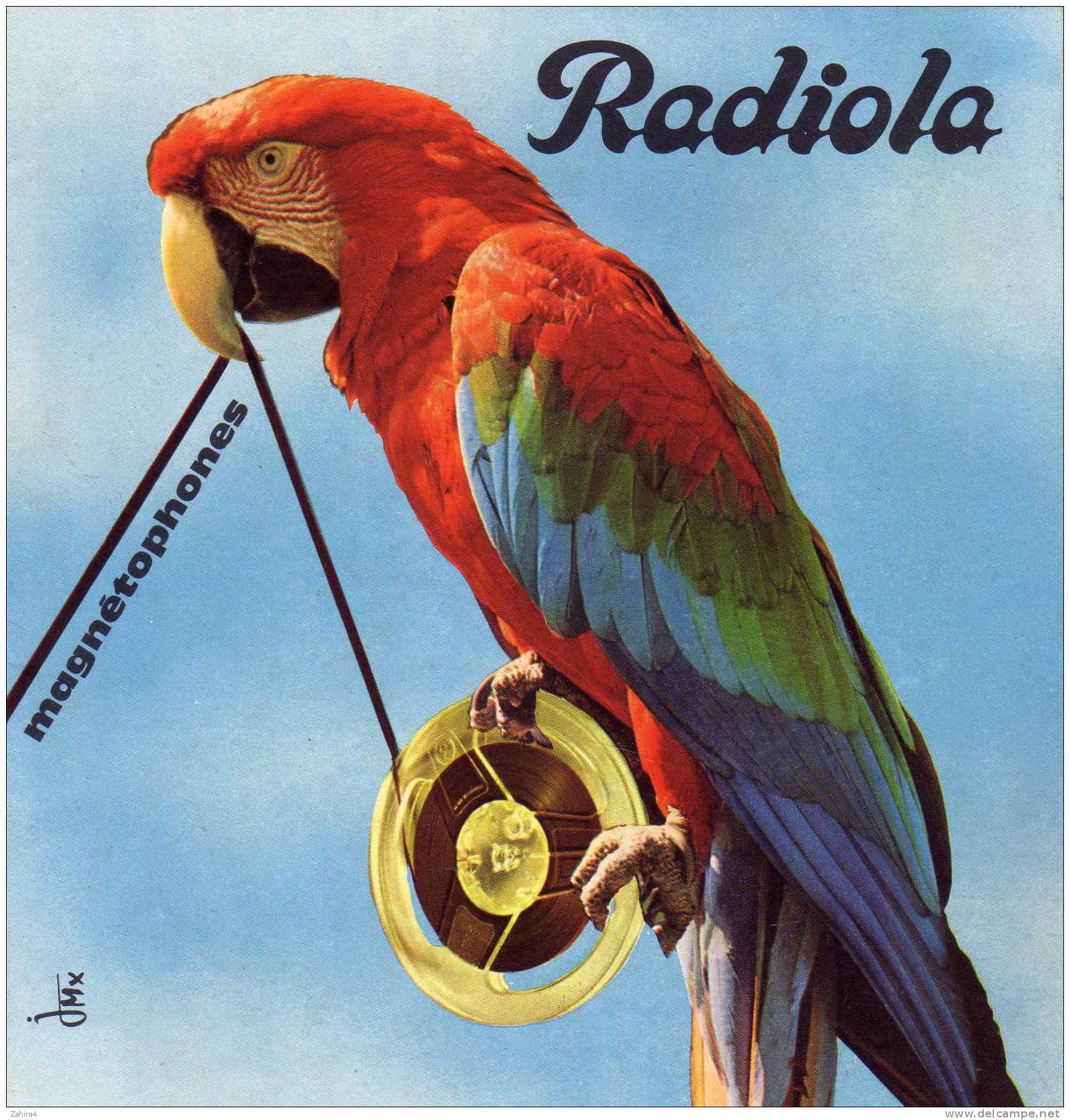 Radiola  -  Magnétophones - La Radiotechnique - Paris - Publicités