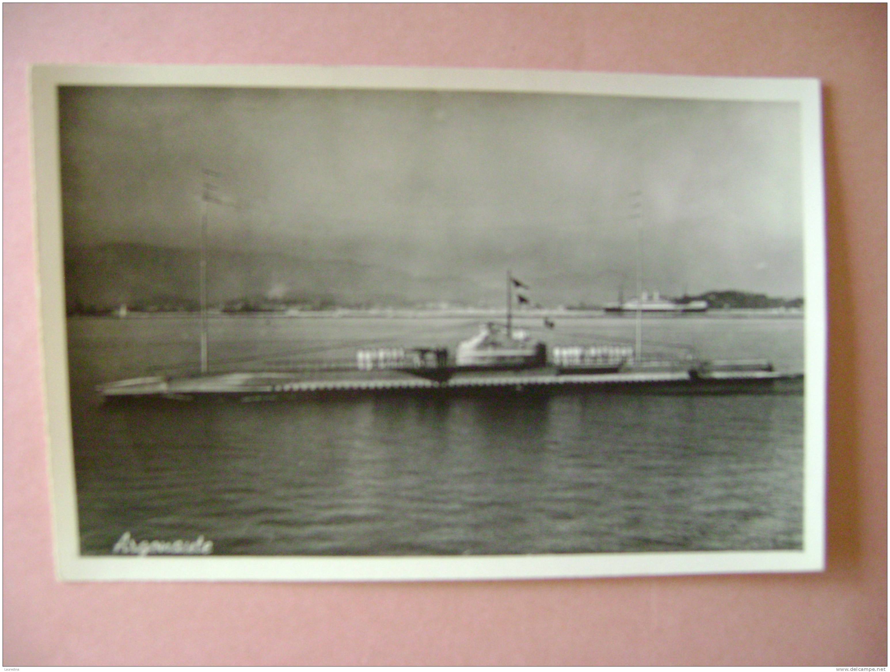 CPSM  SOUS MARIN ARGONAUTE - Submarinos