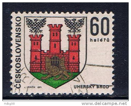 CSR+ Tschechoslowakei 1971 Mi 1997 Ungarisch-Brod - Used Stamps