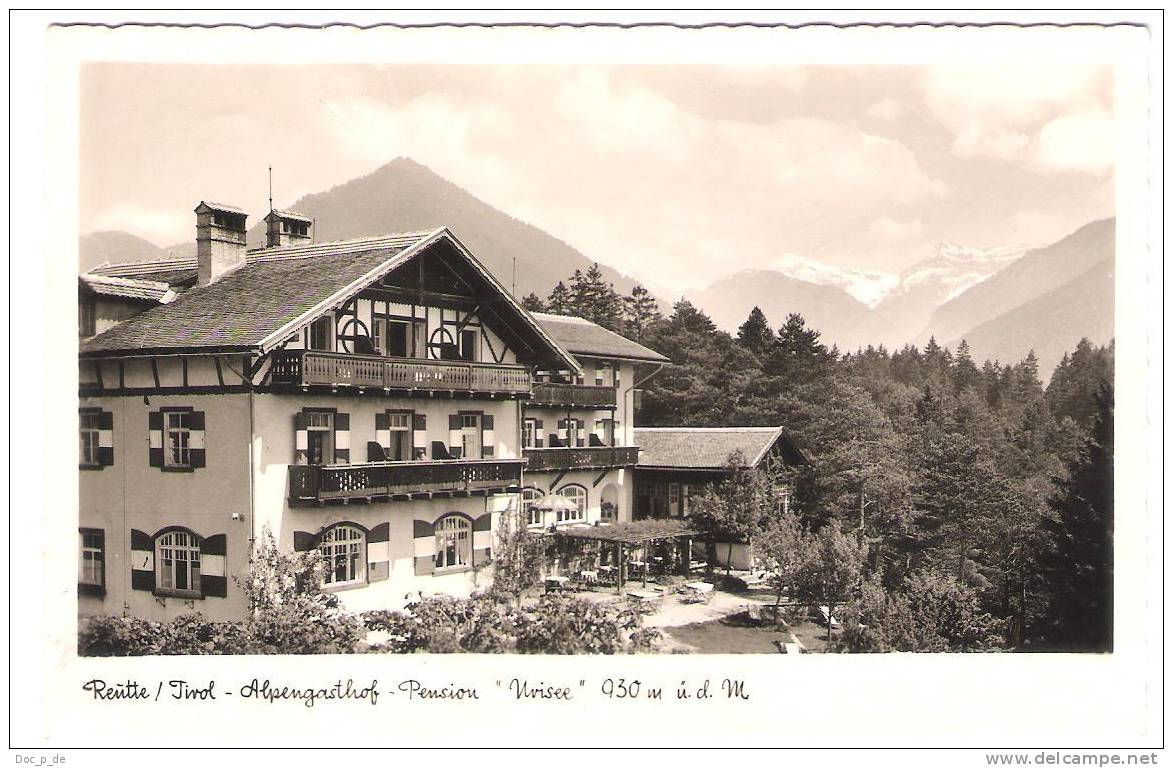 Österreich - Reutte - Alpengasthof Pension " Urisee " - Reutte