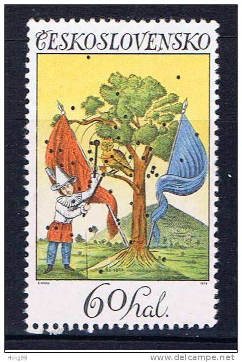 CSR+ Tschechoslowakei 1974 Mi 2217 - Used Stamps