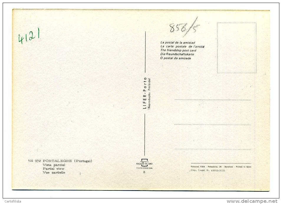 PORTALEGRE - Vista Parcial - Portalegre