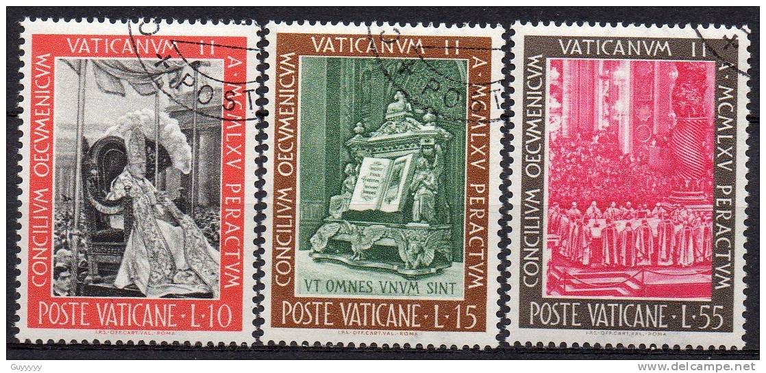 Vatican 1966 - Yvert N° 457 à 462 - Oblitérés