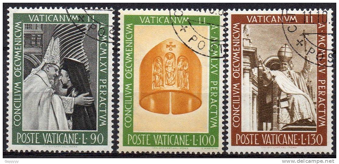 Vatican 1966 - Yvert N° 457 à 462 - Usados