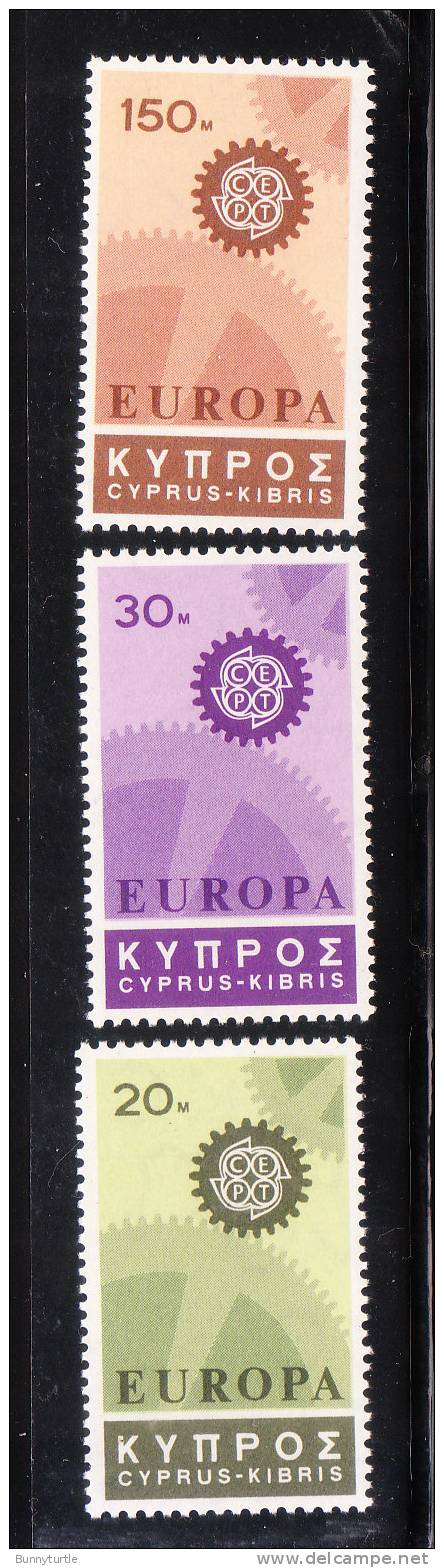 Cyprus 1967 Europa Issue MNH - Unused Stamps