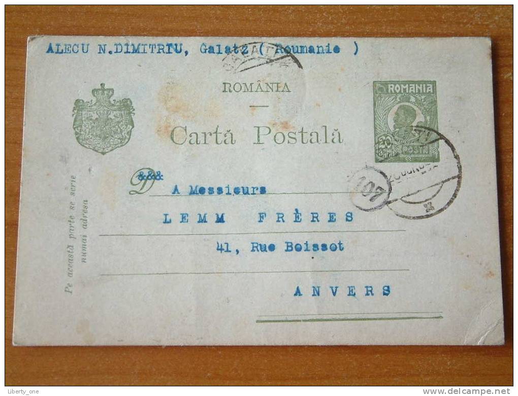 ROMANIA - CARTA POSTALA / Anno 1921 ( Zie Foto Voor Details ) !! - Romania