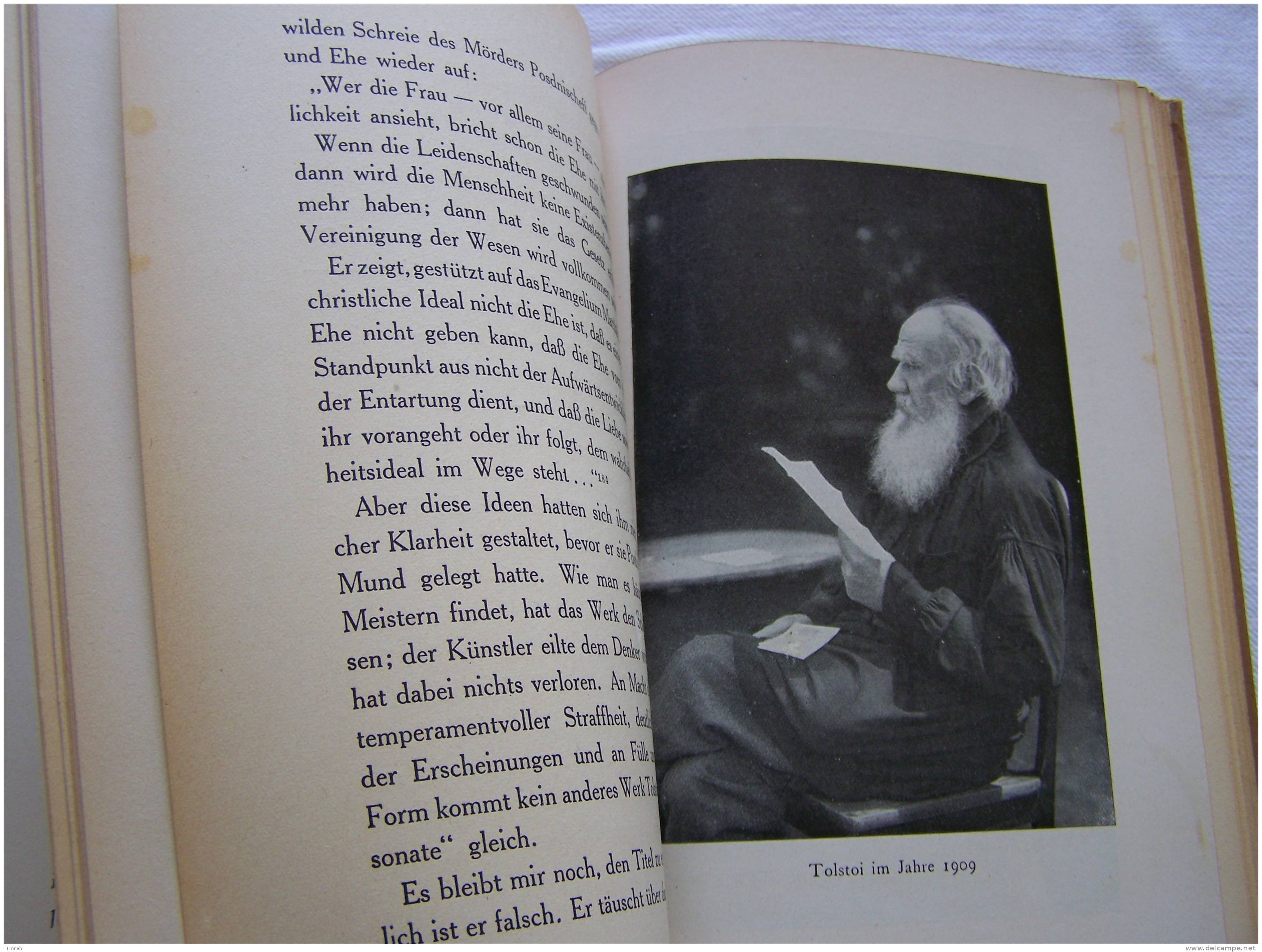 DAS LEBEN TOLSTOIS-ROMAIN ROLLAND-1922 RÜTTEN § LOENING- - Biographies & Mémoirs