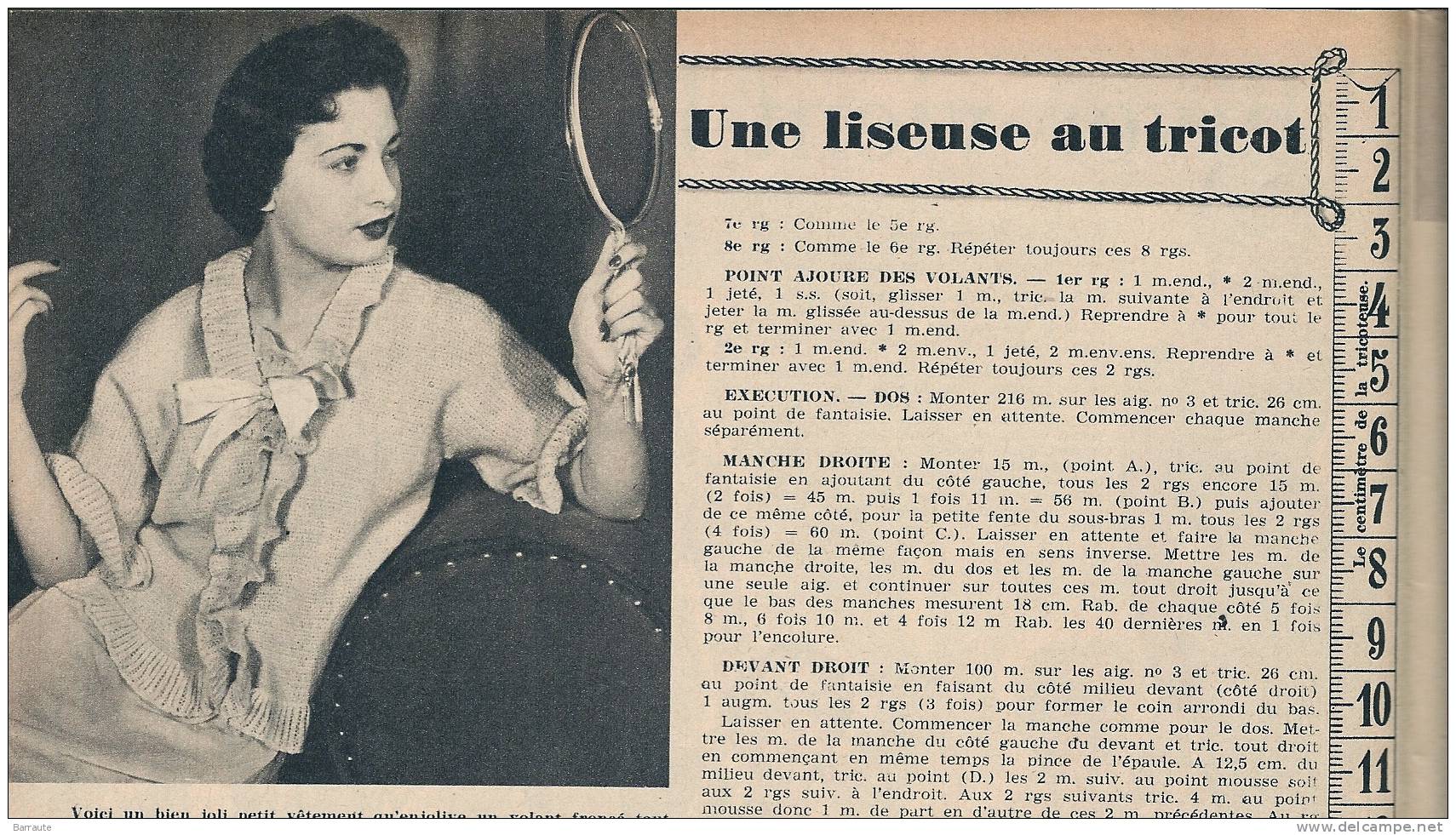 Femmes D´aujourd´hui N° 511 Du 13 /2/1955 Interview De Christian FOURCADE Acteur De 11 Ans. - Mode