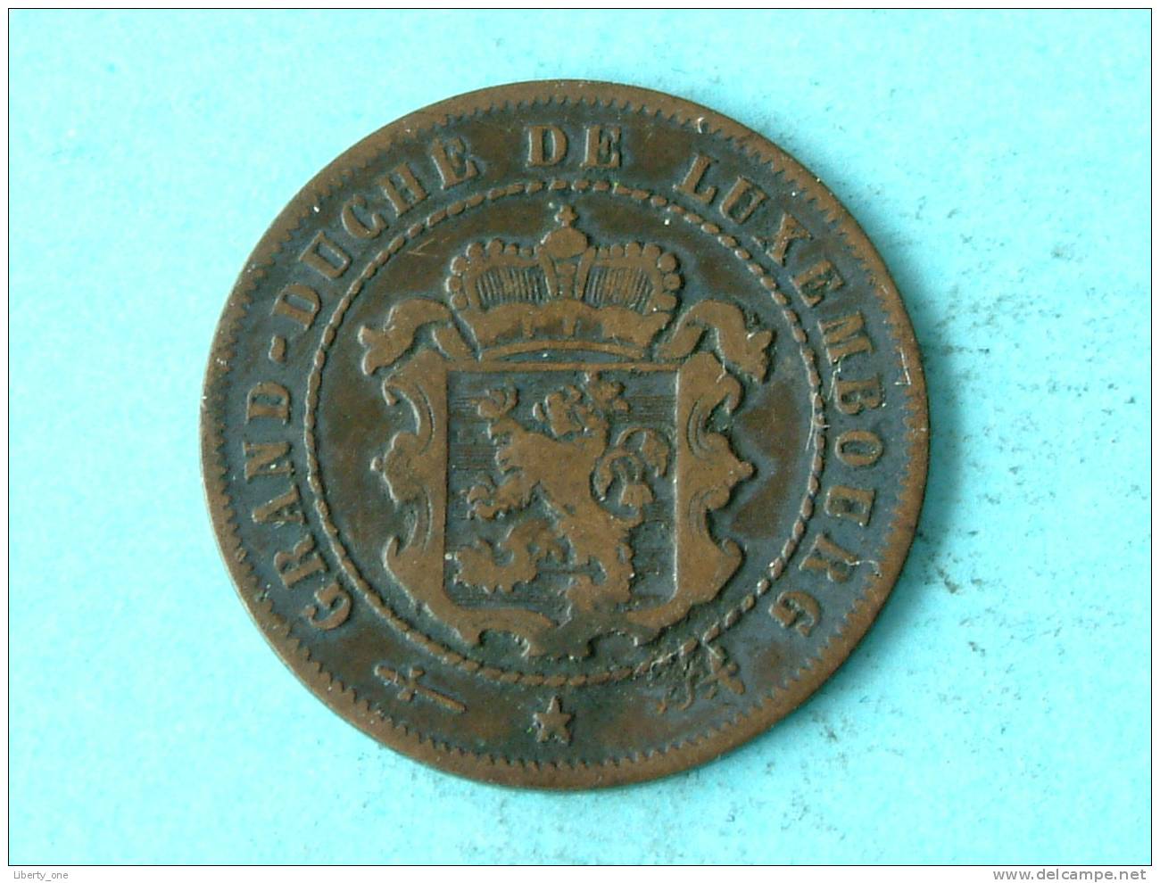 1870 - 2 1/2 CENT / KM 21 ( Uncleaned - For Grade, Please See Photo ) ! - Luxembourg