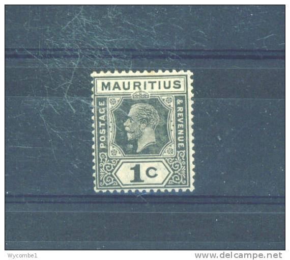 MAURITIUS - 1913/38 George V 1c MM - Mauricio (...-1967)