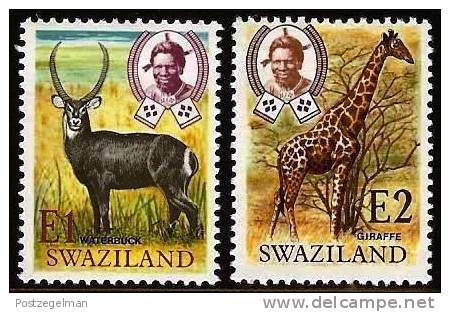 SWAZILAND 1975 MNH Stamp(s) Animals 218-219 # 6631 - Swaziland (1968-...)