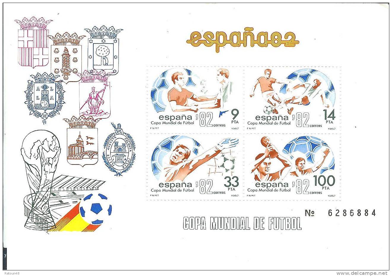 Bloc Feuillet N° 31 - Neuf** -  Coupe Du Monde - Espagne - 1982 – Spain