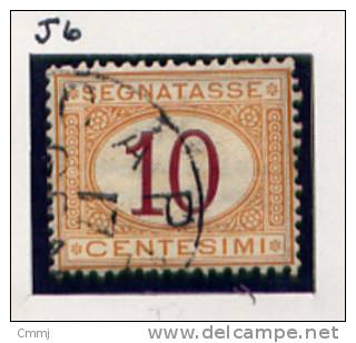 1870/74 - Regno -  Italia - Italy - Segnatasse - Sass. N. 6 USED -  (W0208...) - Taxe