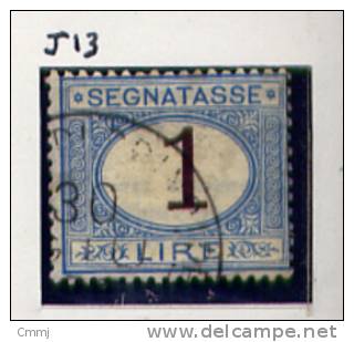 1870/74 - Regno -  Italia - Italy - - Segnatasse - Sass. N. 11 USED -  (W0208...) - Taxe