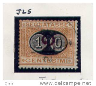 1890/91 - Regno -  Italia - Italy -  Segnatasse - Sass. N. 17 USED -  (W0208...) - Taxe