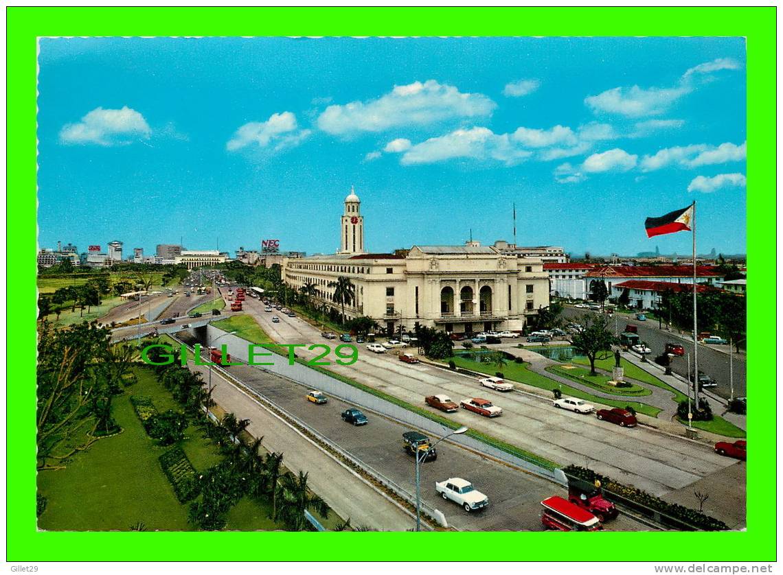 PHILIPPINES - THE CITY HALL - KRUGER - ANIMATED WITH CARS  - - Philippines