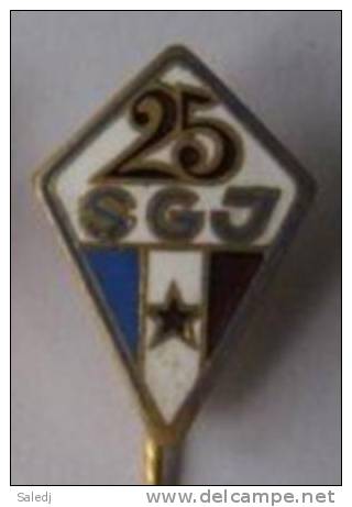 Rrrrrr * DEAF * 25 Years Association Of The Deaf - Yugoslavia - Enamelled * 1944 - 1969 * - Medizin