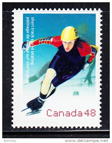 Canada MNH Scott #1936 48c Short Track Speed Skating - 2002 Winter Olympics Salt Lake City - Neufs