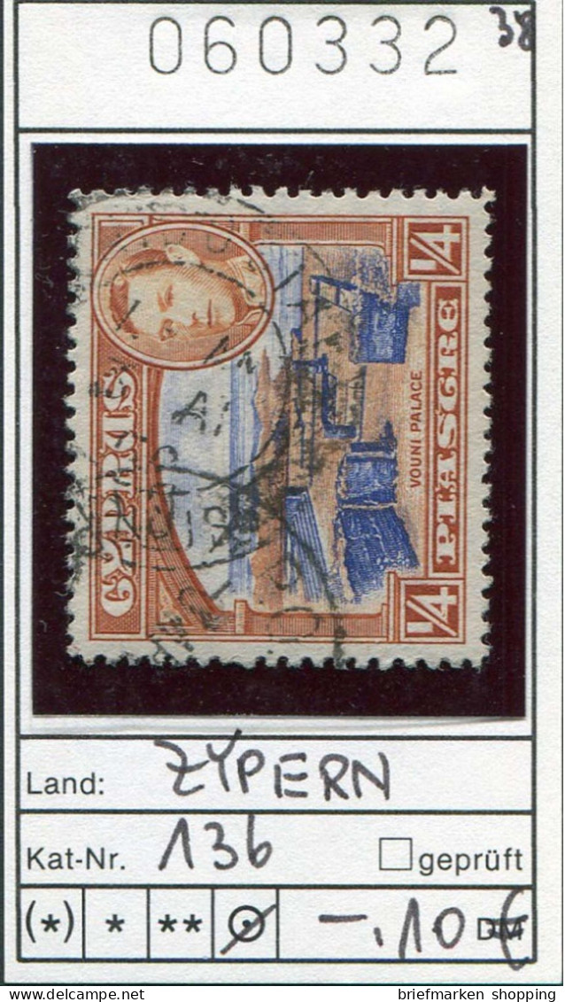 Zypern 1881 - Cyprus 1881 - Chypre 1881 - Michel Ganzsache P7 Komplett - ** Mnh Neuf - - Cyprus (...-1960)