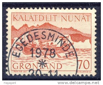 #Greenland 1972. Uminaq. Michel 82. Cancelled(o) - Gebraucht