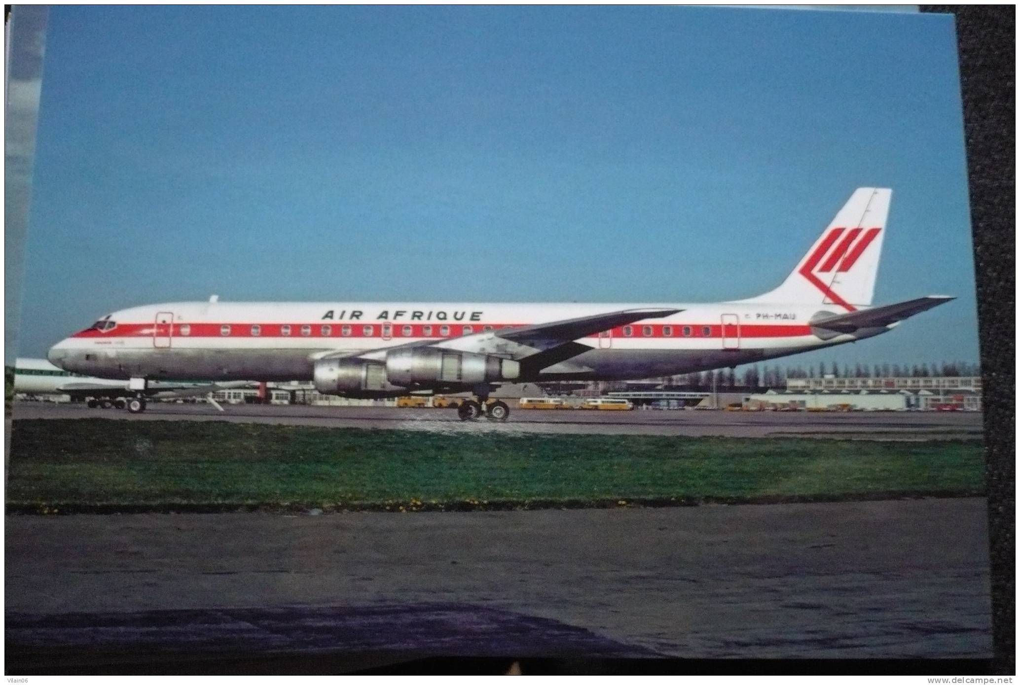 AIR AFRIQUE DC 8 55CF   PH MAU  COULEUR MARTINAIR HOLLANDE - 1946-....: Era Moderna