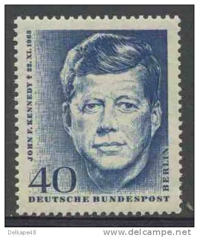 Germany Berlin 1964 Mi 241 Sc 9N214 ** John F. Kennedy (1917-1963) 35th President USA - Kennedy (John F.)