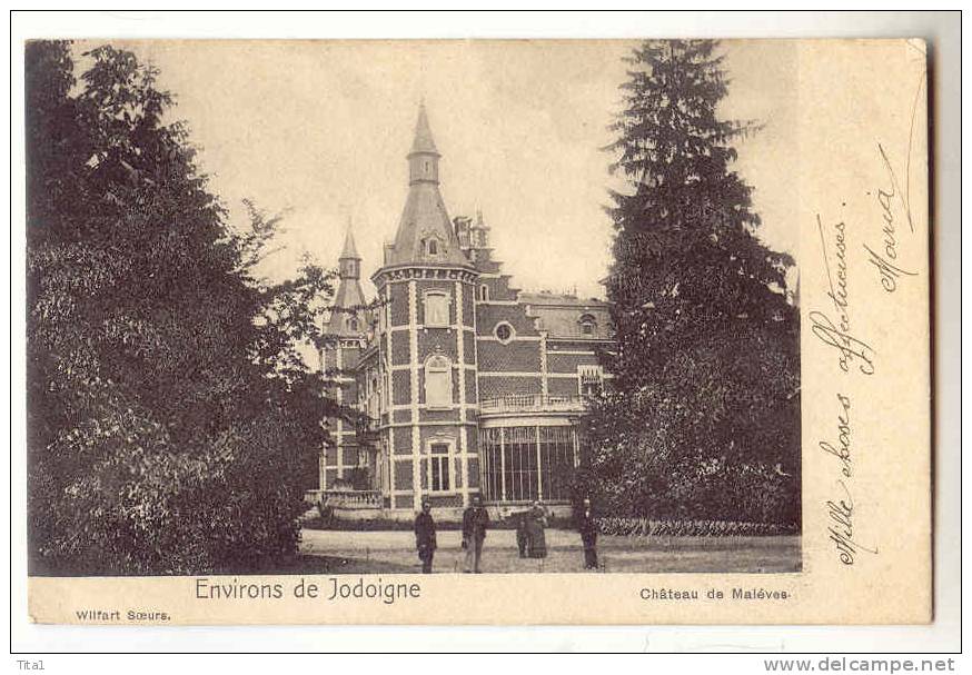 D8163 - Environs De Jodoigne - Château De Maléves - Jodoigne