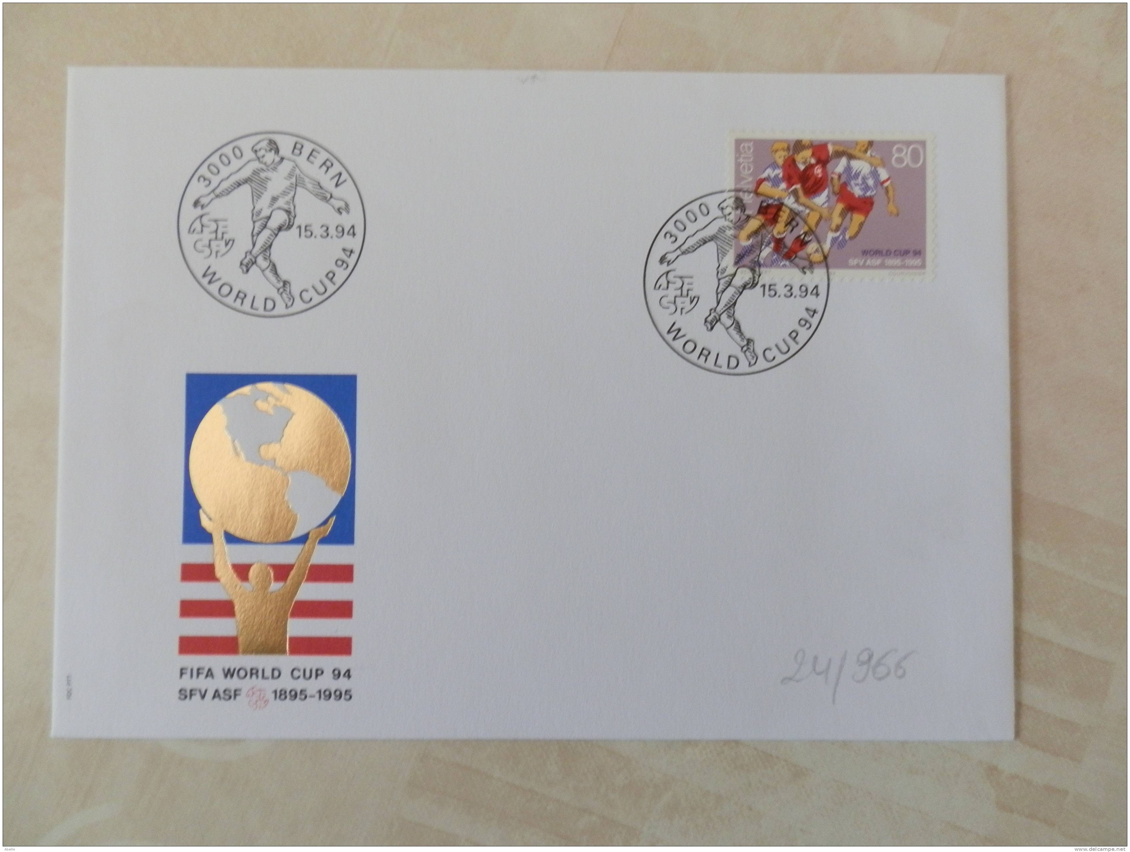 24/966      FDC SUISSE - 1994 – États-Unis