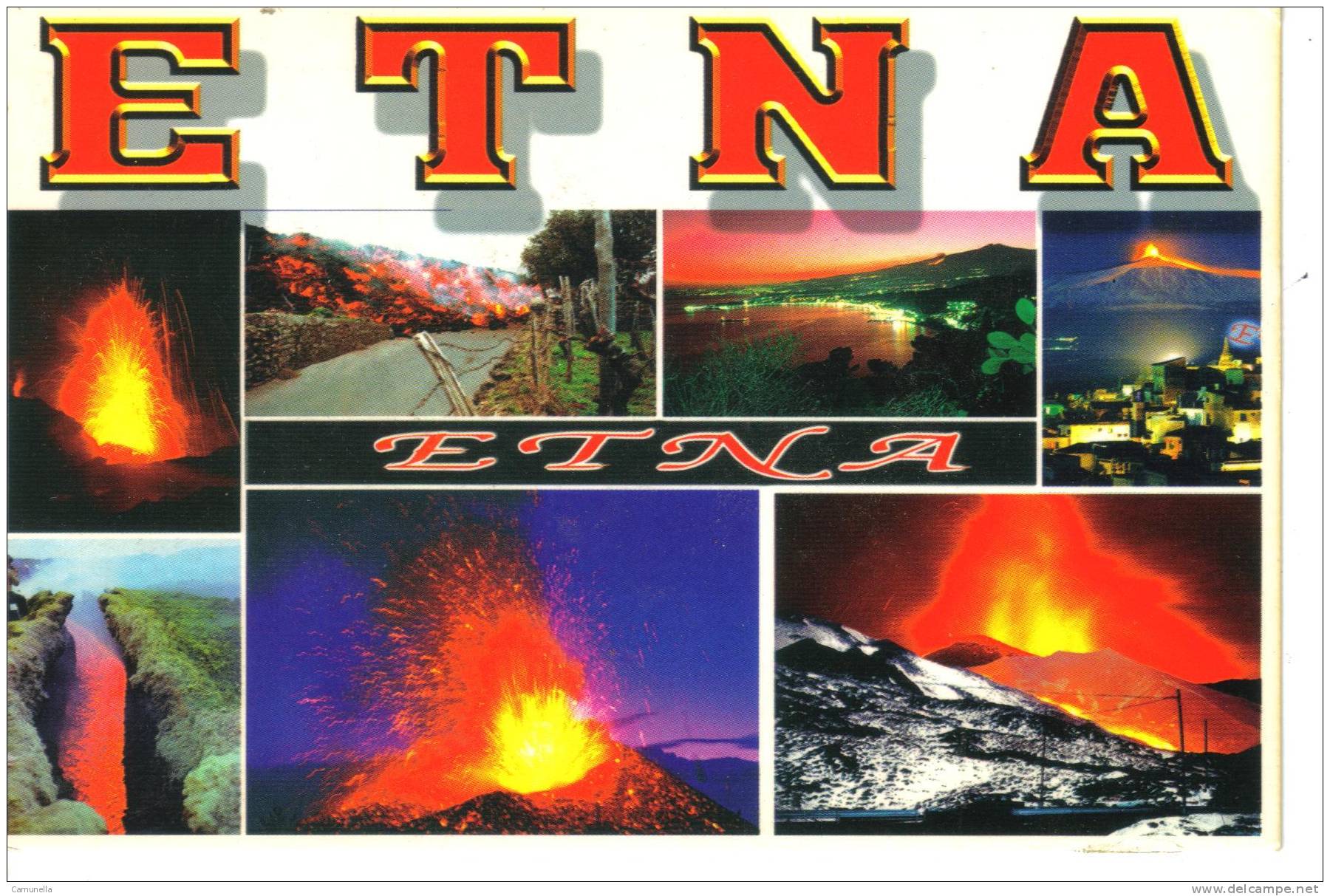 Cartoline Vulcani- Etna - Andere & Zonder Classificatie