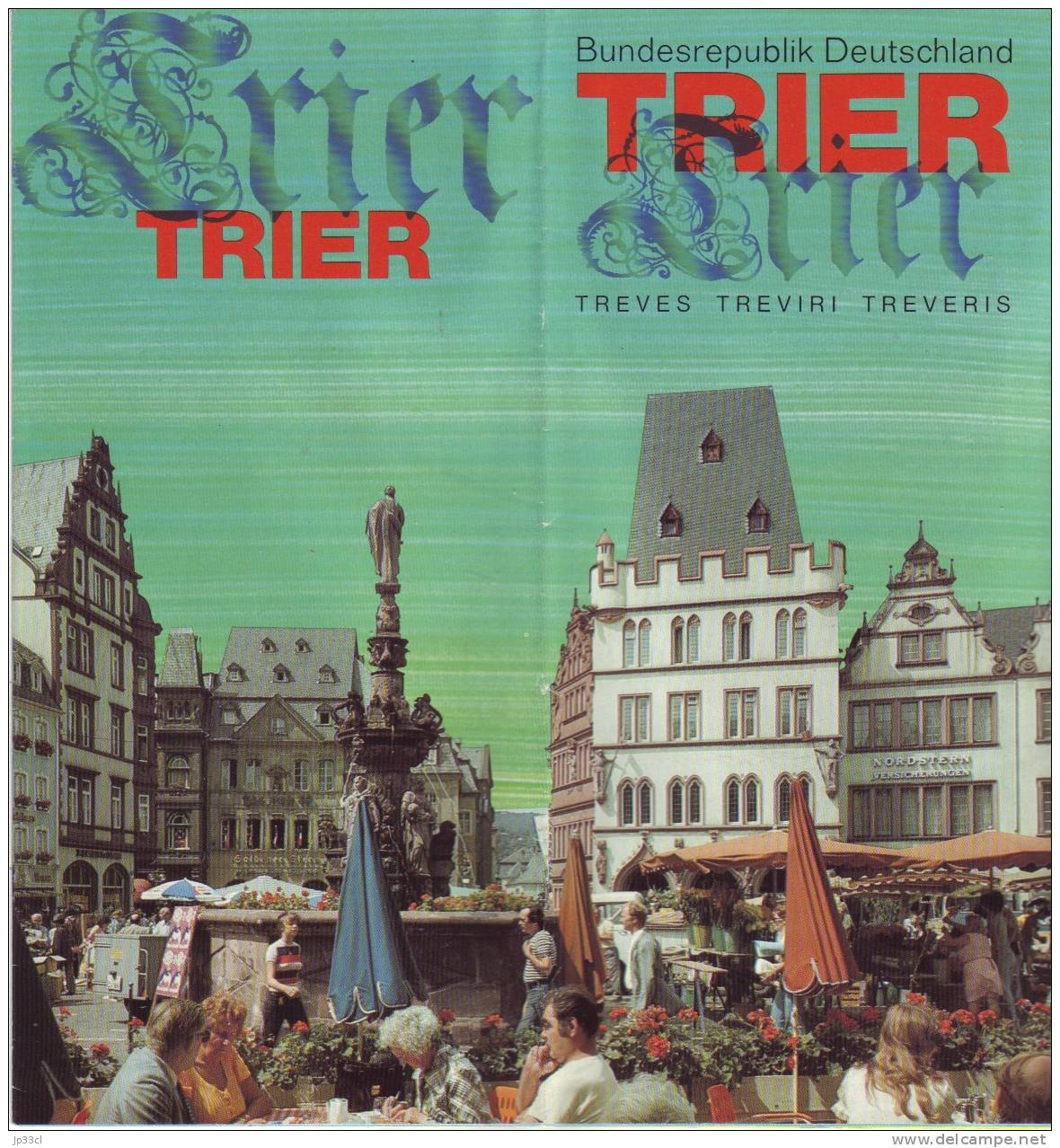 Ancien Dépliant Touristique Sur Trier (Trèves) - Vers 1980 - Otros & Sin Clasificación