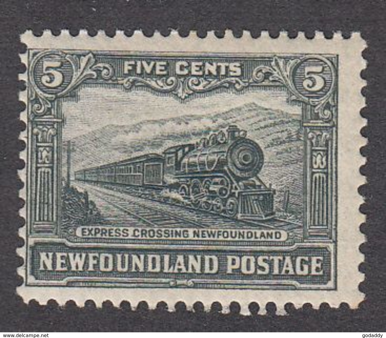 Newfoundland 1928  5c    SG168   MH - 1908-1947