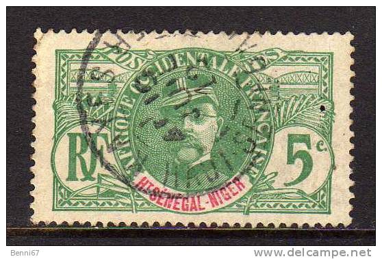 HAUT SENEGAL ET NIGER 1906 Général Faidherbe Yv 4 OBLITERE - Andere & Zonder Classificatie