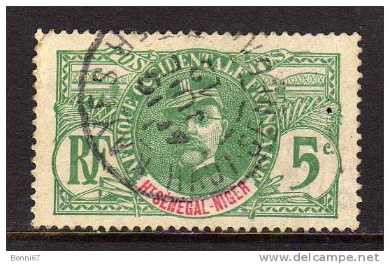 HAUT SENEGAL ET NIGER 1906 Général Faidherbe Yv 4 OBLITERE - Sonstige & Ohne Zuordnung