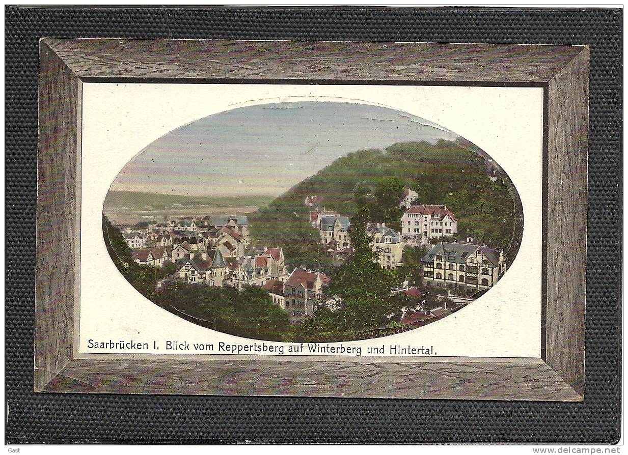 SAABRUCKEN   I Blick Vom  Reppertsberg Aufintergerg Und Hintertal - Saarbrücken