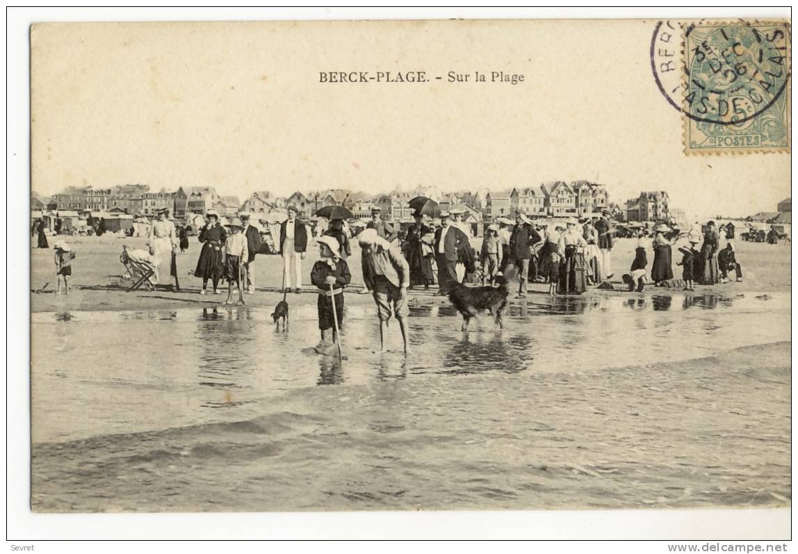 BERCK-PLAGE  - Sur La Plage. - Berck