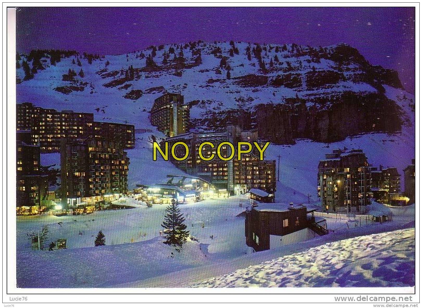 AVORIAZ -  La Nuit - N°  E 6477 - Avoriaz