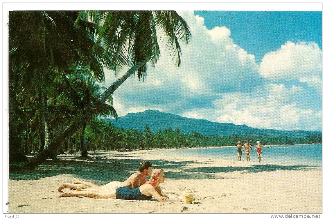 Carte Postale, Puerto Rico, Luquillo Beach - Puerto Rico