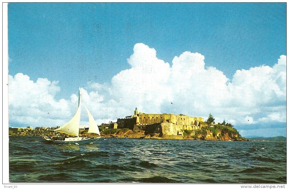 Carte Postale, Puerto Rico, Porto Rico, San Juan, Morro Castle, Spanish Fortress, Forteresse Espagnole - Puerto Rico
