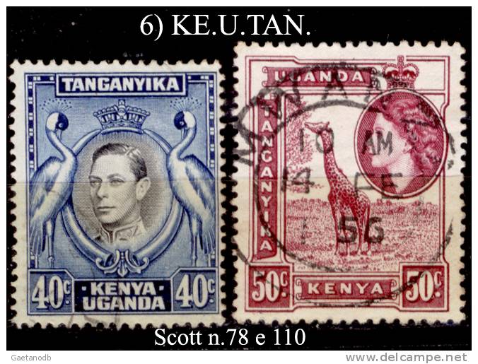 Ke.U.Tan.0006 - Kenya, Oeganda & Tanganyika