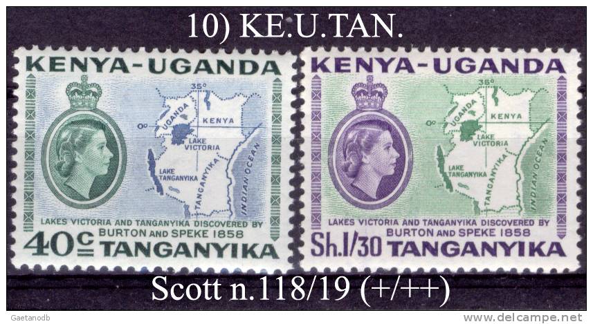 Ke.U.Tan.0010 - Kenya, Uganda & Tanganyika