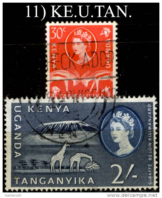 Ke.U.Tan.0011 - Kenya, Oeganda & Tanganyika