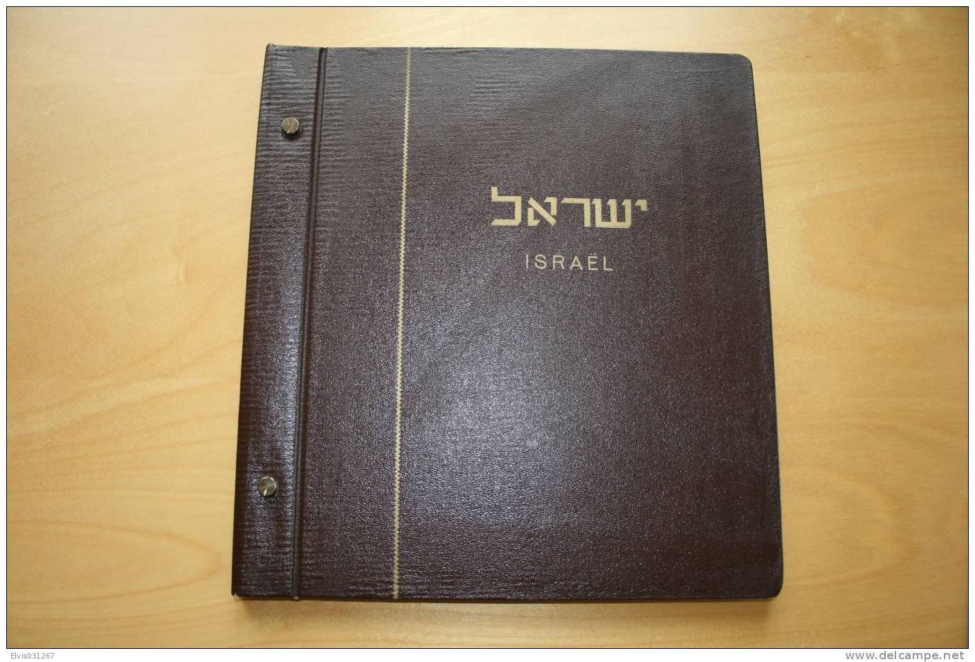 Israel Album - 1948-1961, Antique ERKA Album With Israel Pages - Years 1948->1961 - Large Format, White Pages